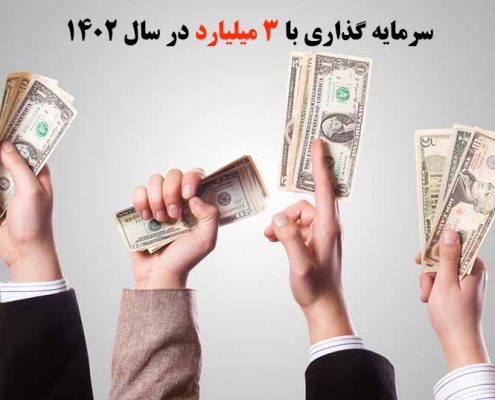 سرمایه گذاری با 3 میلیارد تومان در سال 1402