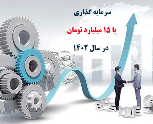 سرمایه گذاری با 15 میلیارد تومان در سال 1402