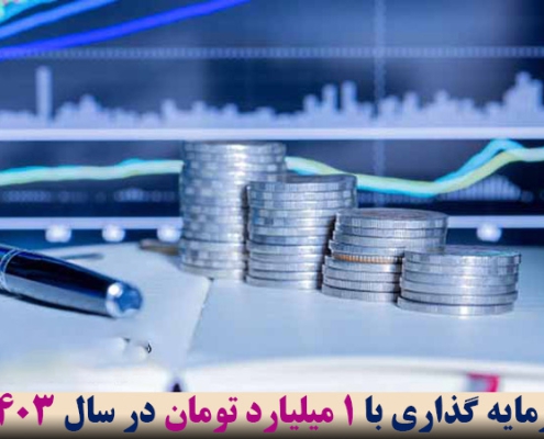 سرمایه گذاری با 1 میلیارد تومان در سال 1403