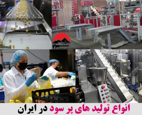 انواع تولید های پر سود در ایران